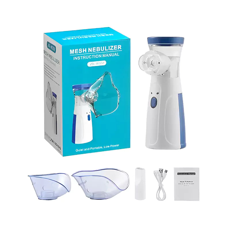 Mesh Nebulizer HH-W302 PLUS with nozzles for children and adults (3 nozzles,